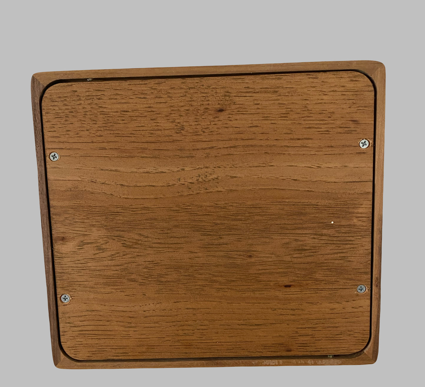 Minimalist Cremation Urn-Black Walnut, blue and green epoxy, bicolored imperfect wood, for Adult Human Ashes, up to 300 pounds