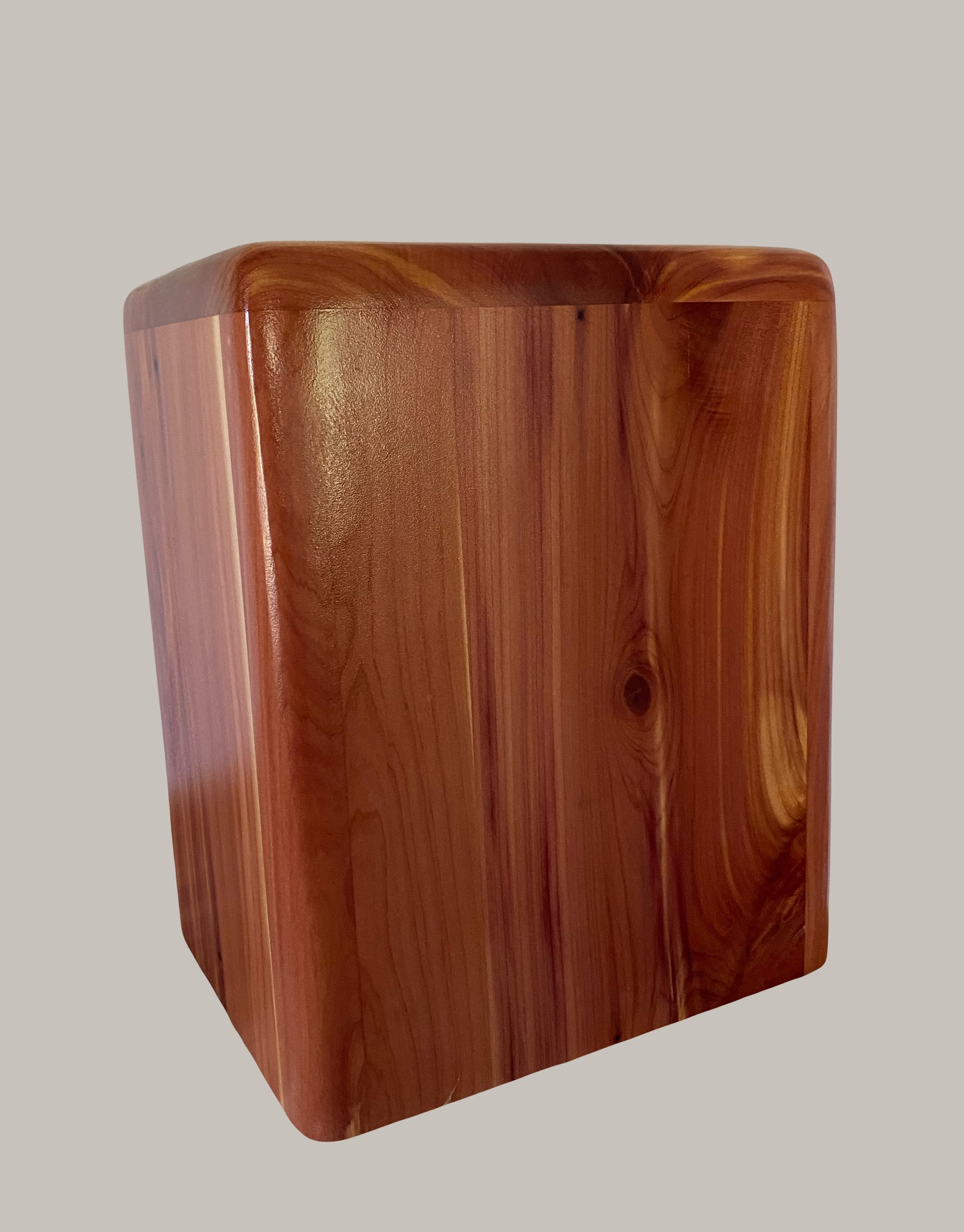 Aromatic Cedar Cremation Urn for Adult Human Ashes, up to 300 pounds, Naturalist model