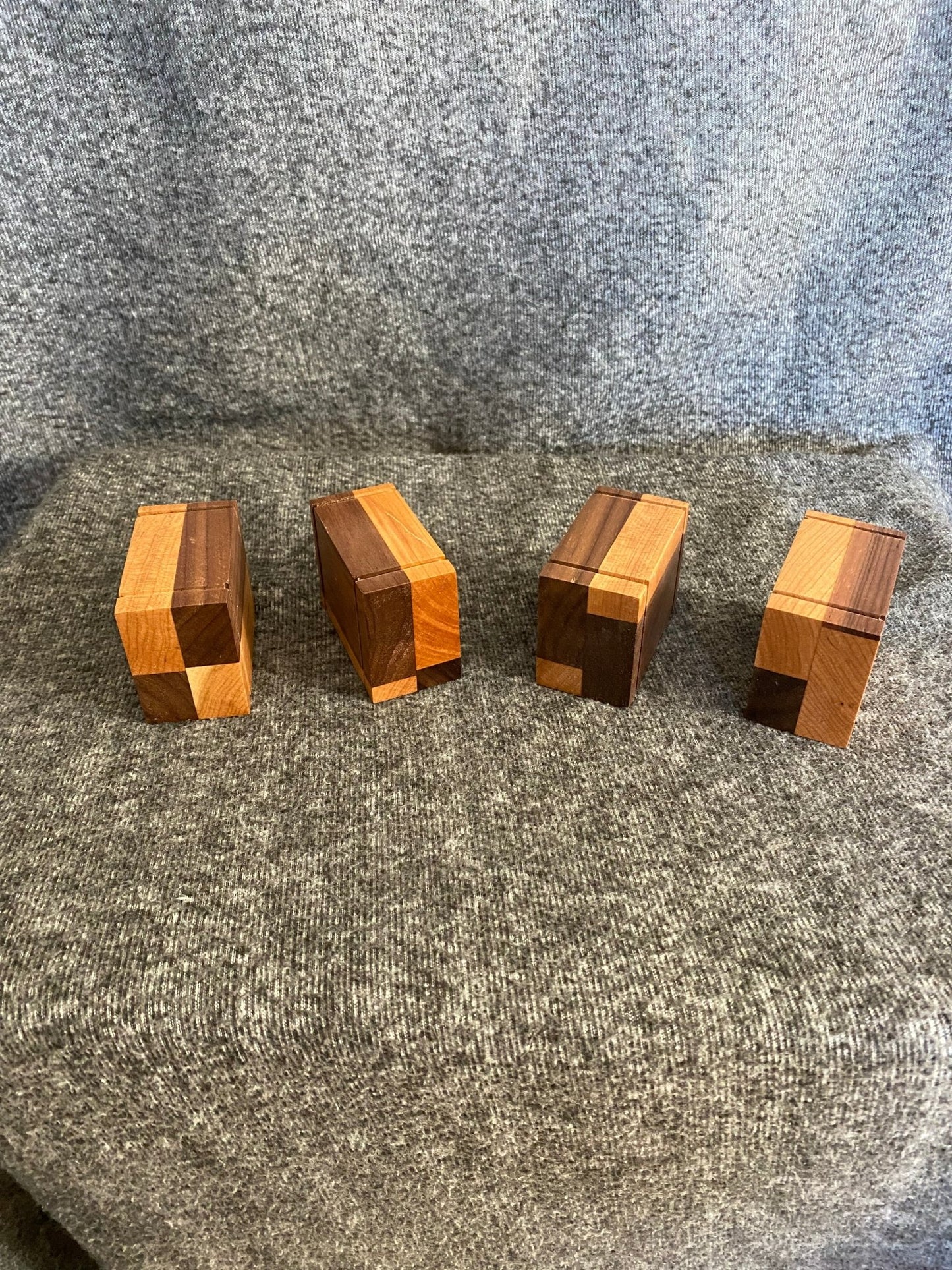 Black Walnut and Cherry Keepsake Wood Urn