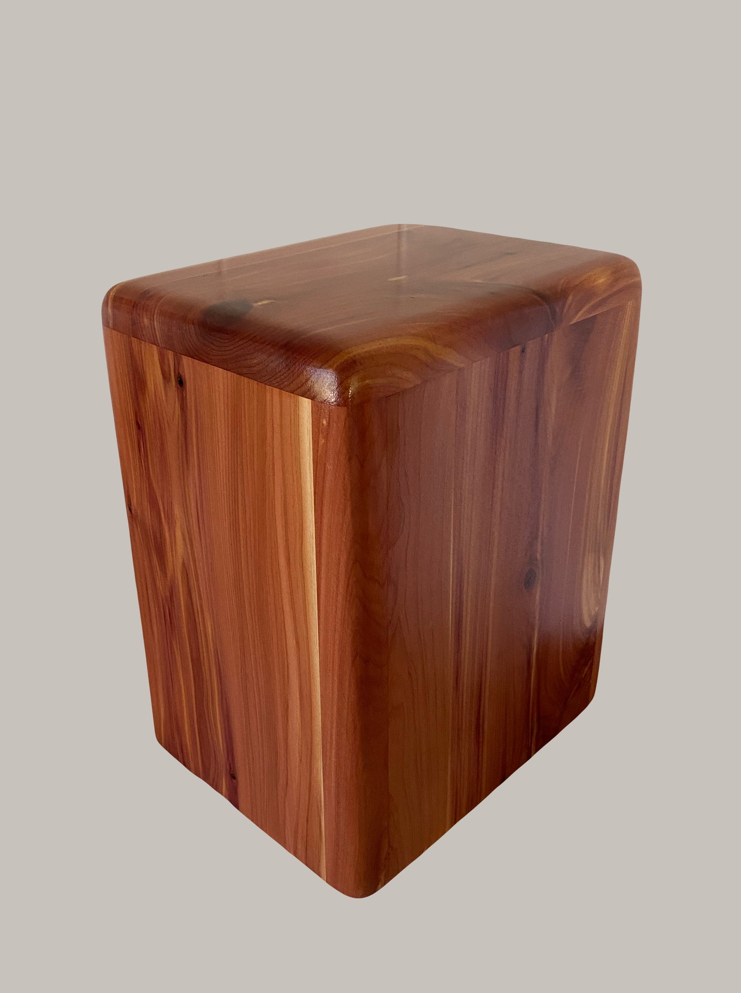 Aromatic Cedar Cremation Urn for Adult Human Ashes, up to 300 pounds, Naturalist model
