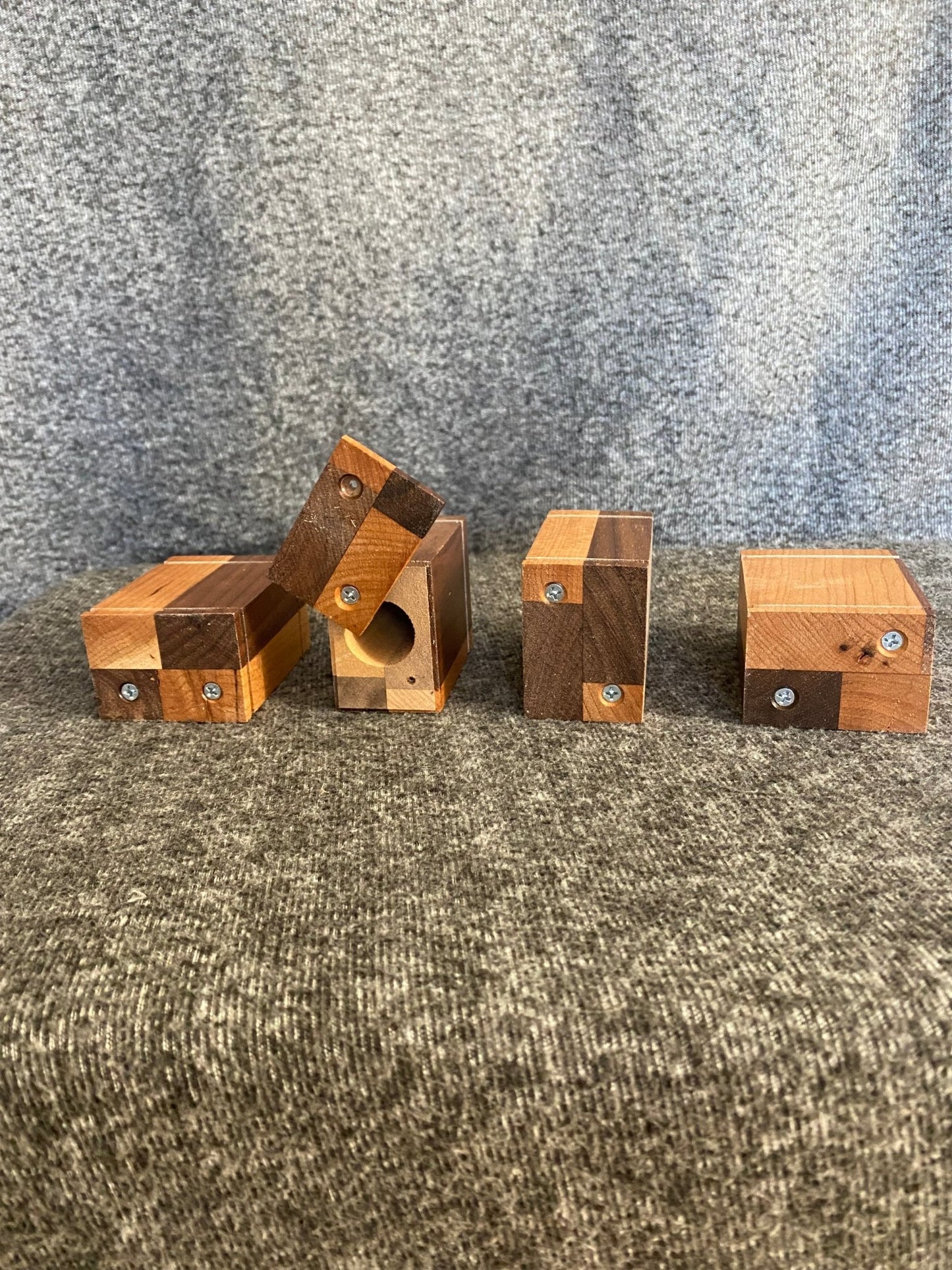 Black Walnut and Cherry Keepsake Wood Urn