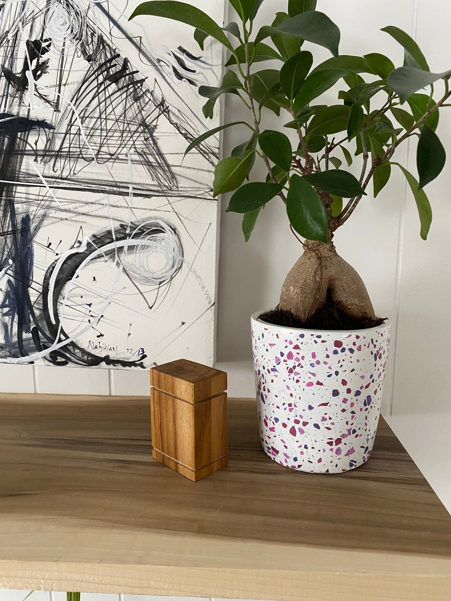Teak Keepsake Wood Urn
