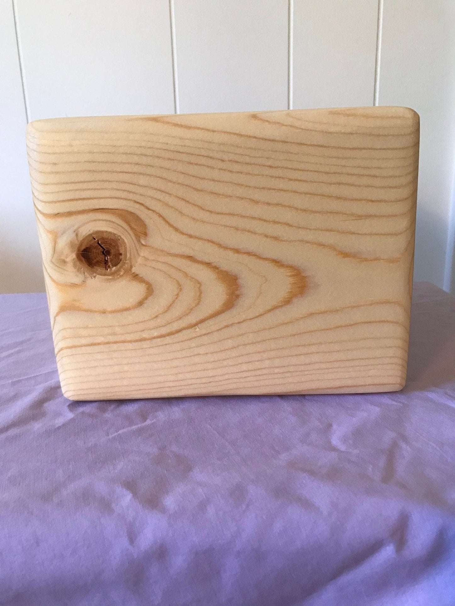 Naturalist Urn- Knotty Pine, for Adult Human Ashes, up to 280 pounds