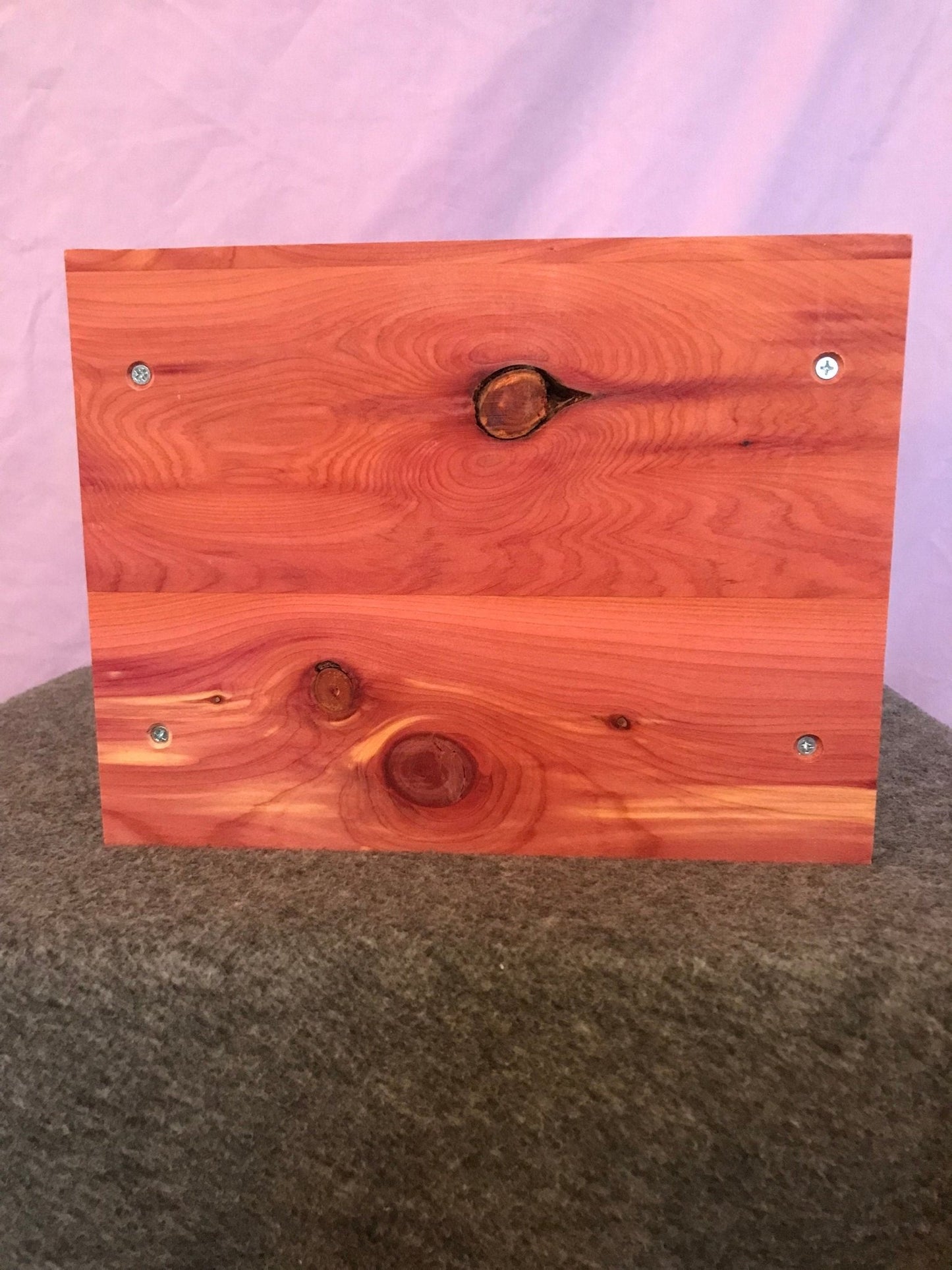 Dovetail Aromatic Cedar Cremation Urn for Human Ashes, up to 355 pounds, Companion urn