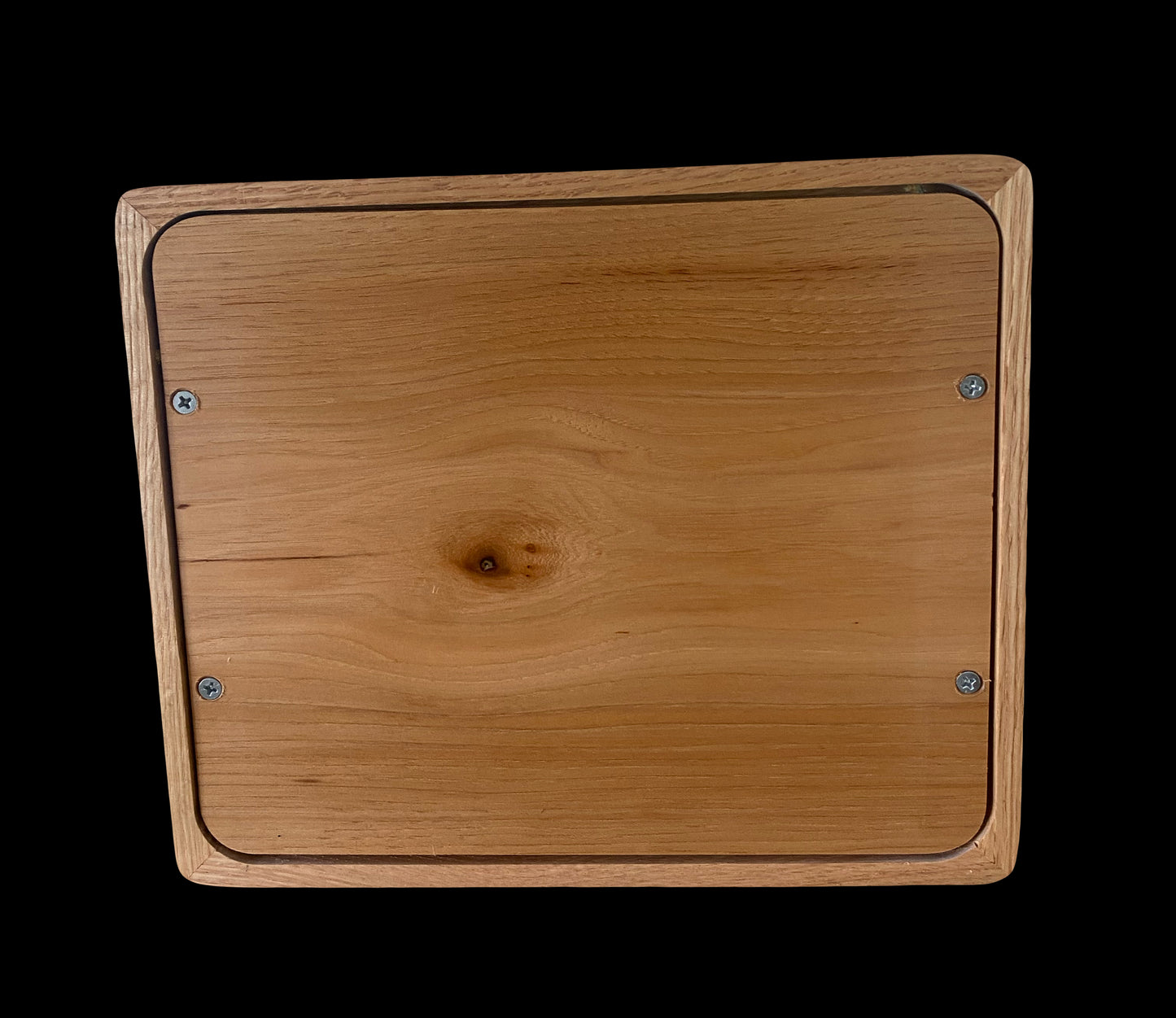 Variated Grain Oak Urn for Adult Human Ashes, up to 250 pounds
