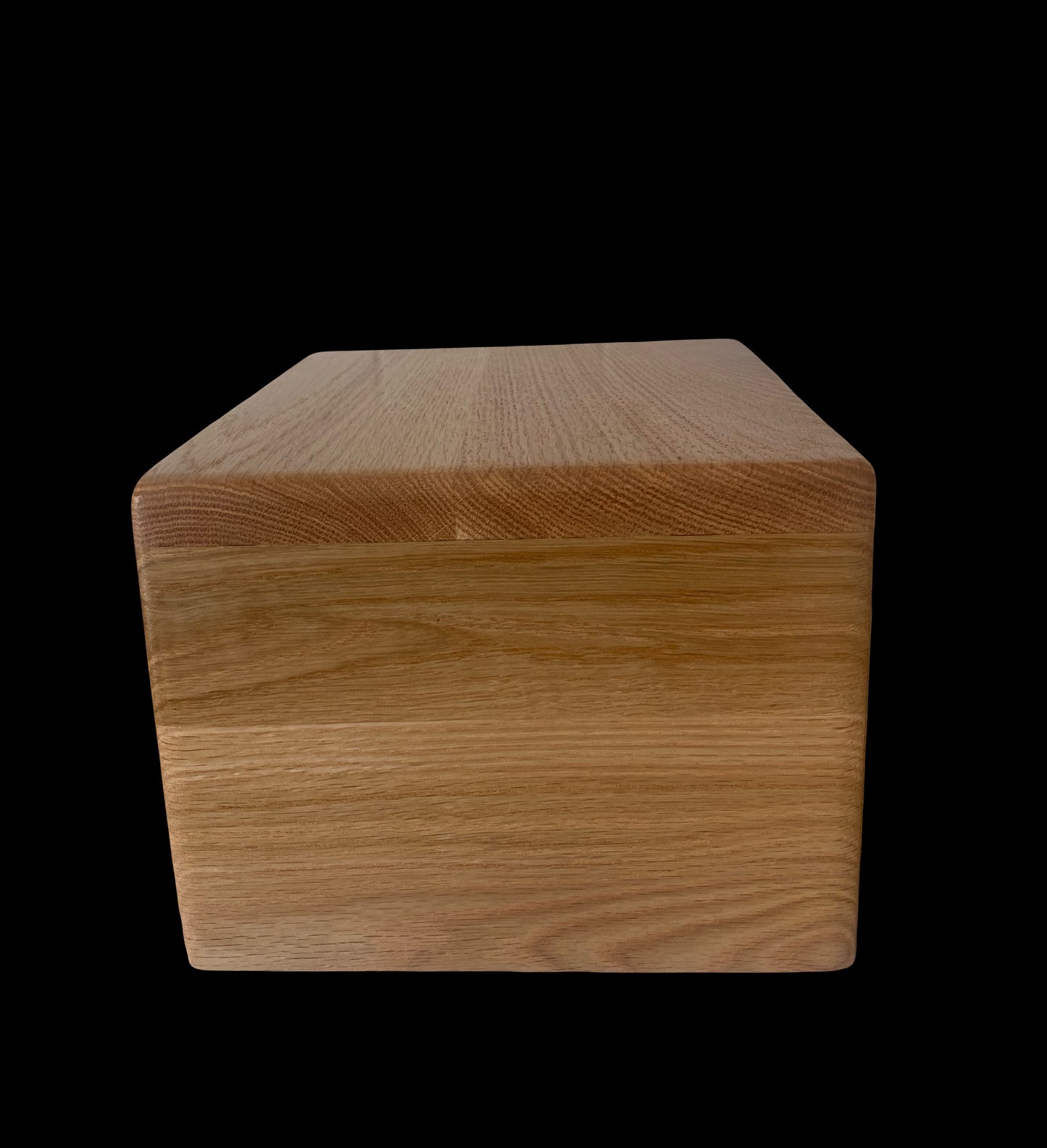 Variated Grain Oak Urn for Adult Human Ashes, up to 250 pounds