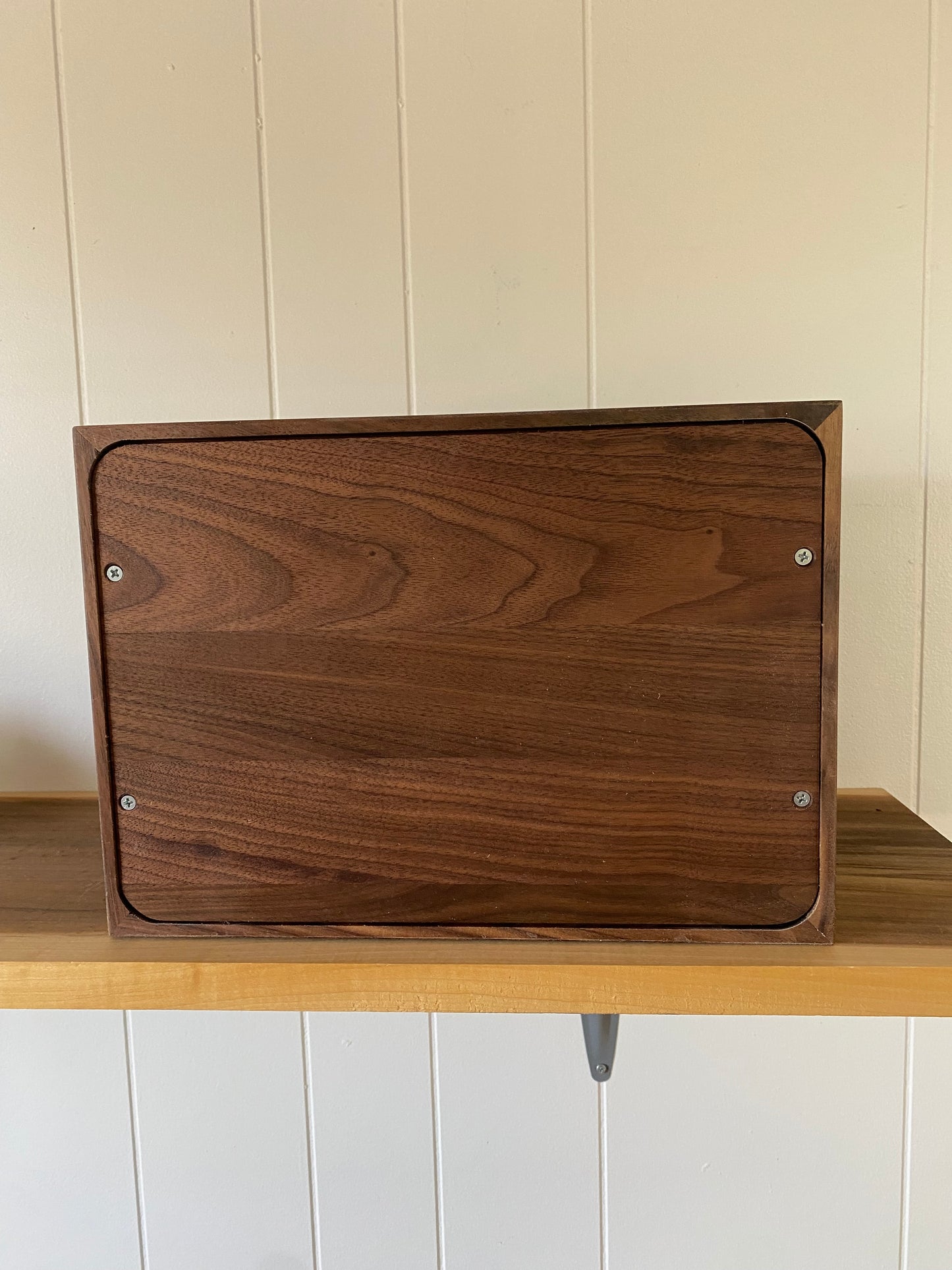 Minimalist Cremation Urn-Black, Walnut, black, green and blue epoxy for Adult Human Ashes, up to 325 pounds