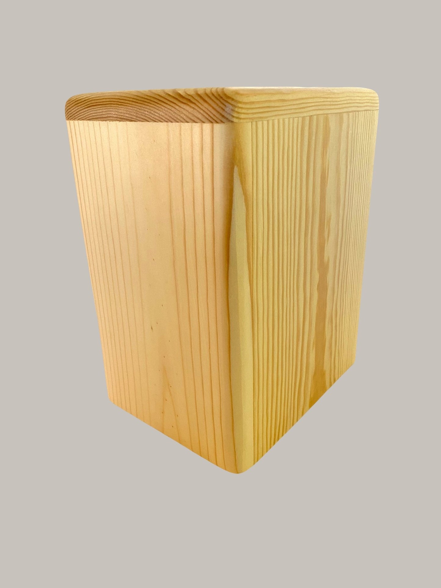 Biodegradable Pine Urn for Adult Human Ashes, up to 280 pounds