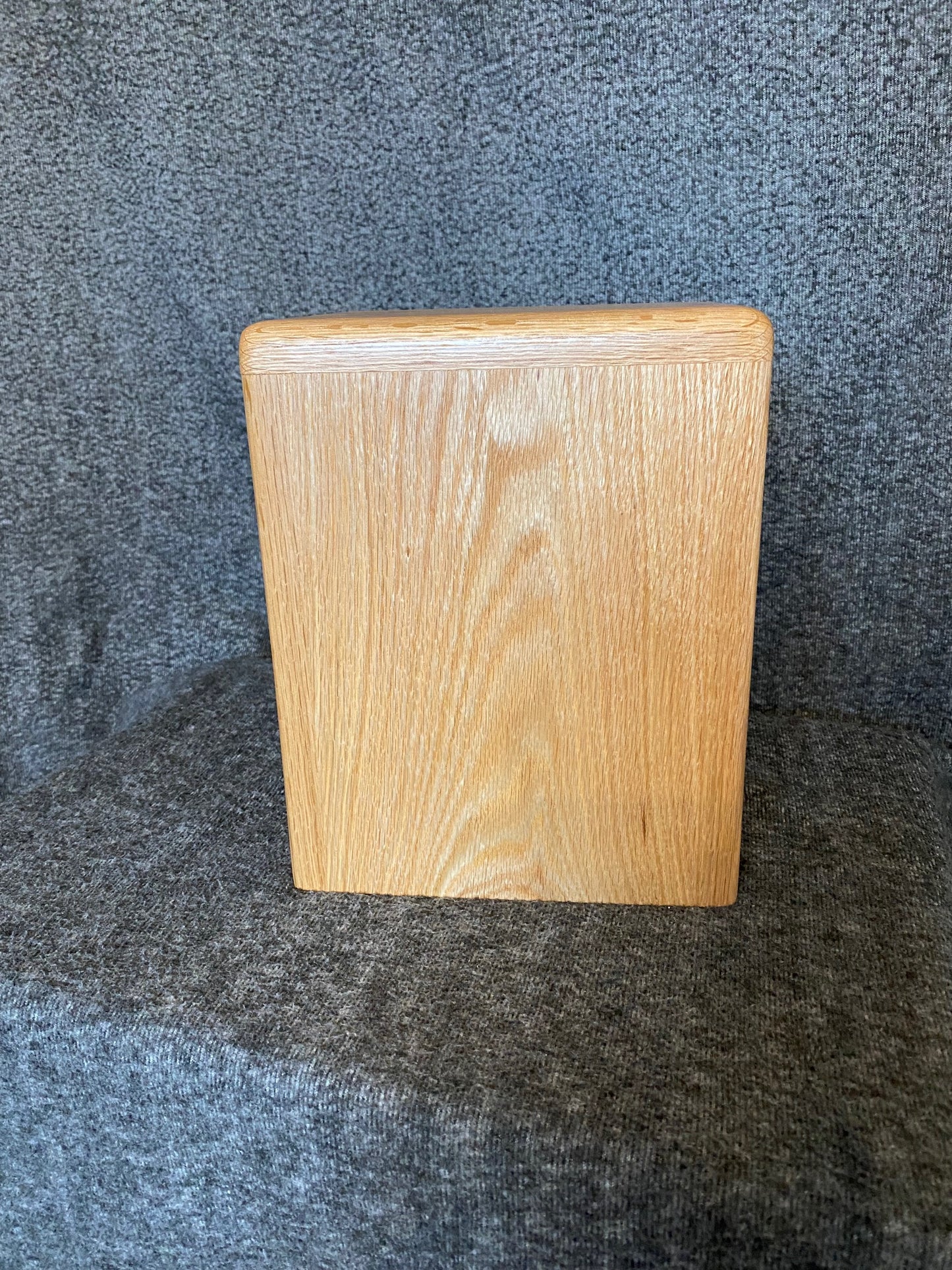 Oak Cremation Urn for Adult Human Ashes, up to 280 pounds, Traditionalist model