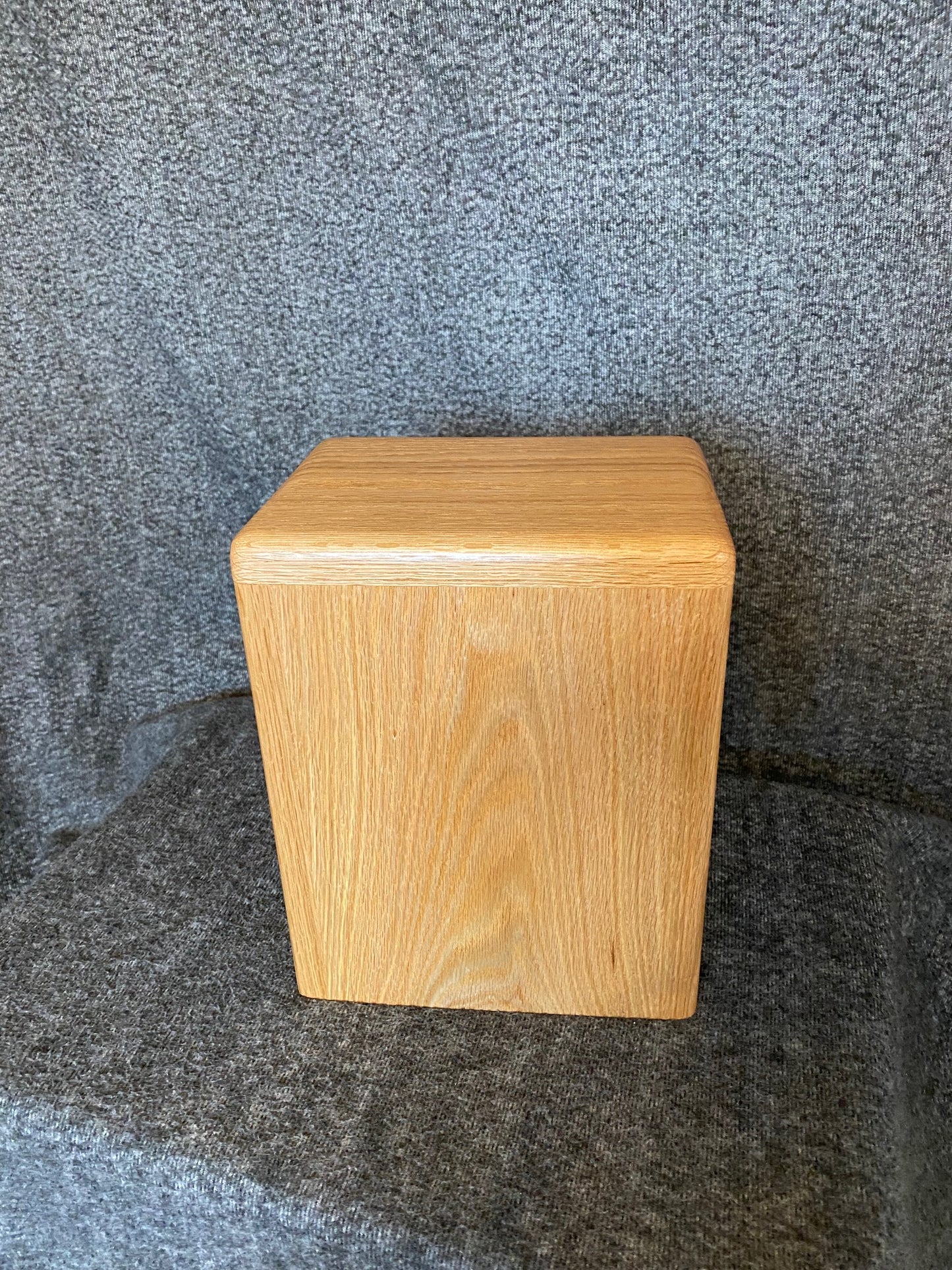 Oak Cremation Urn for Adult Human Ashes, up to 280 pounds, Traditionalist model