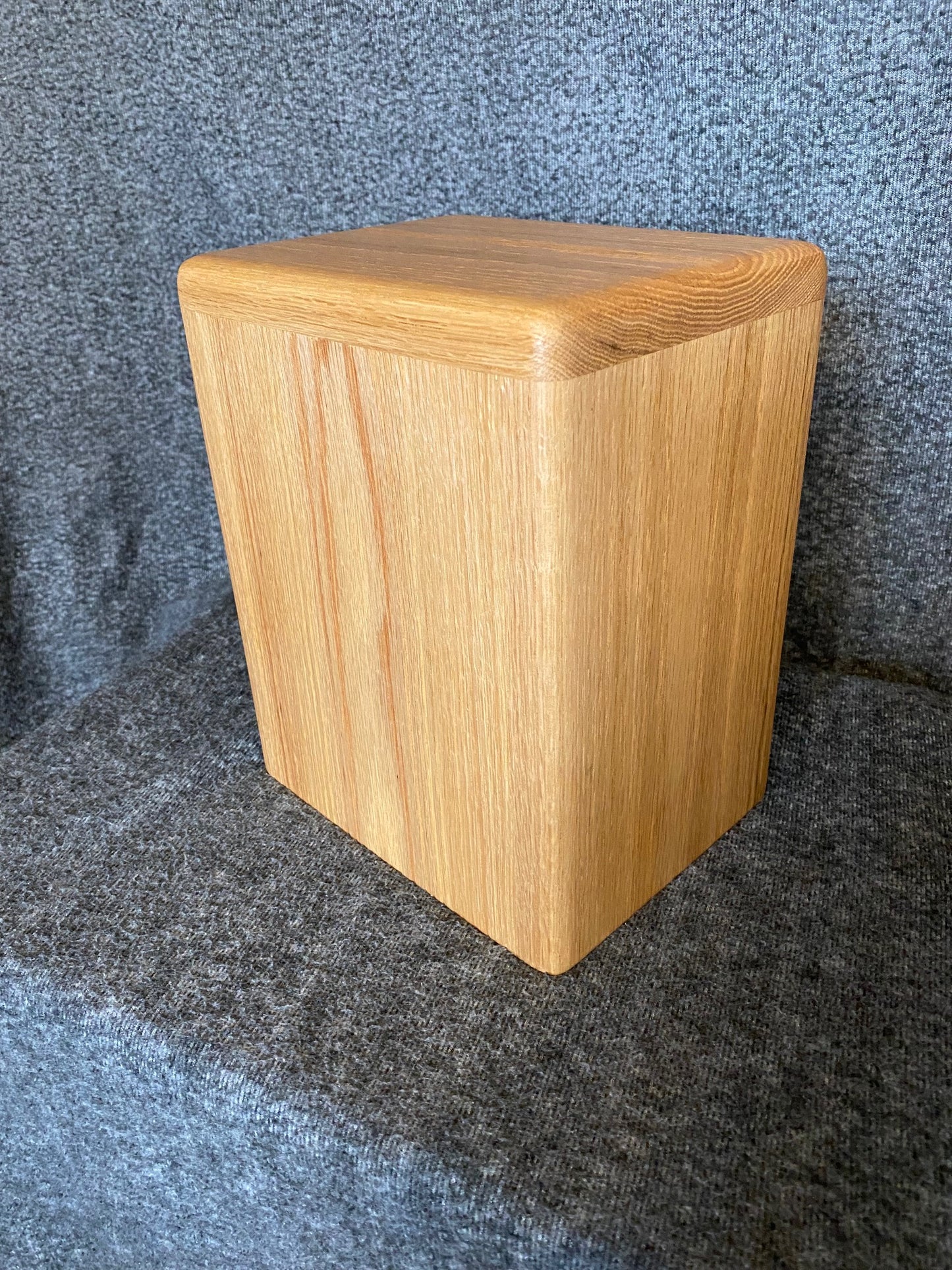 Oak Cremation Urn for Adult Human Ashes, up to 280 pounds, Traditionalist model