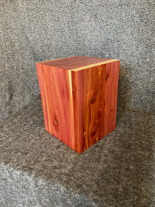 Aromatic Cedar Cremation Urn for Adult Human Ashes, up to 140 pounds