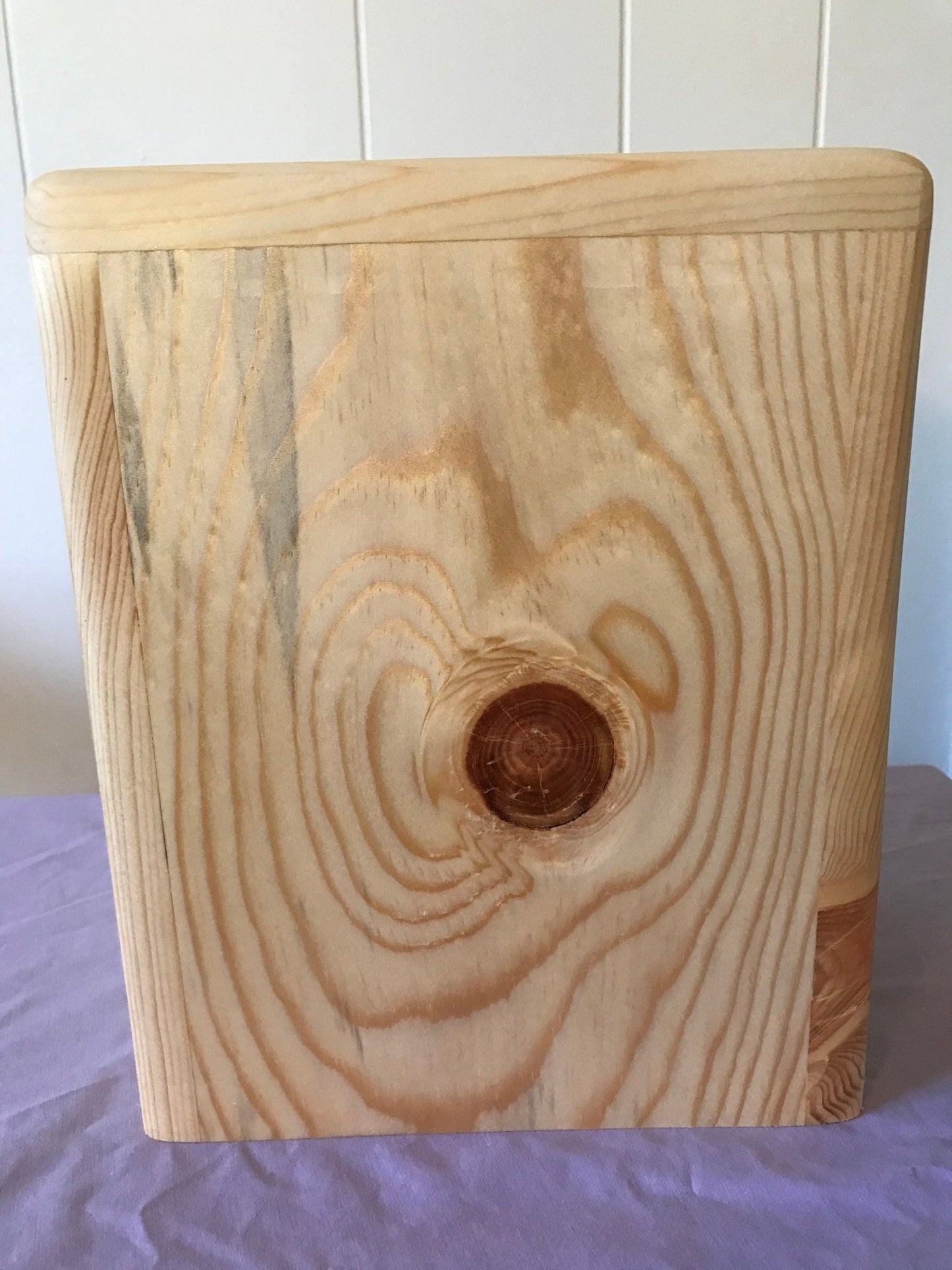 Naturalist Urn- Knotty Pine, for Adult Human Ashes, up to 280 pounds