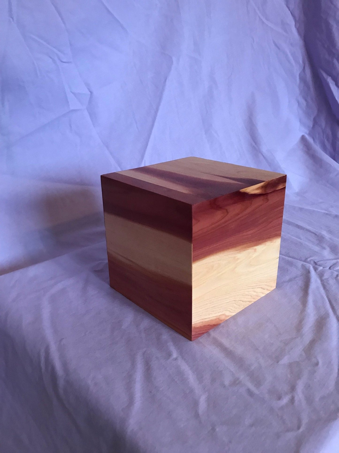 Aromatic Cedar Cremation Urn for ashes, up to 40 pounds