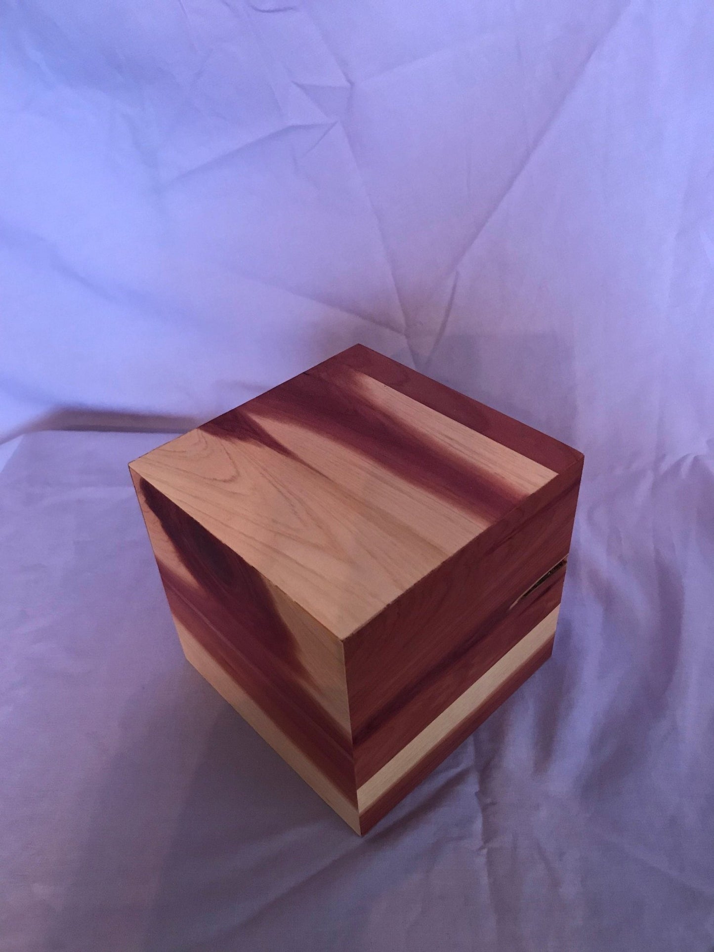 Aromatic Cedar Cremation Urn for ashes, up to 40 pounds