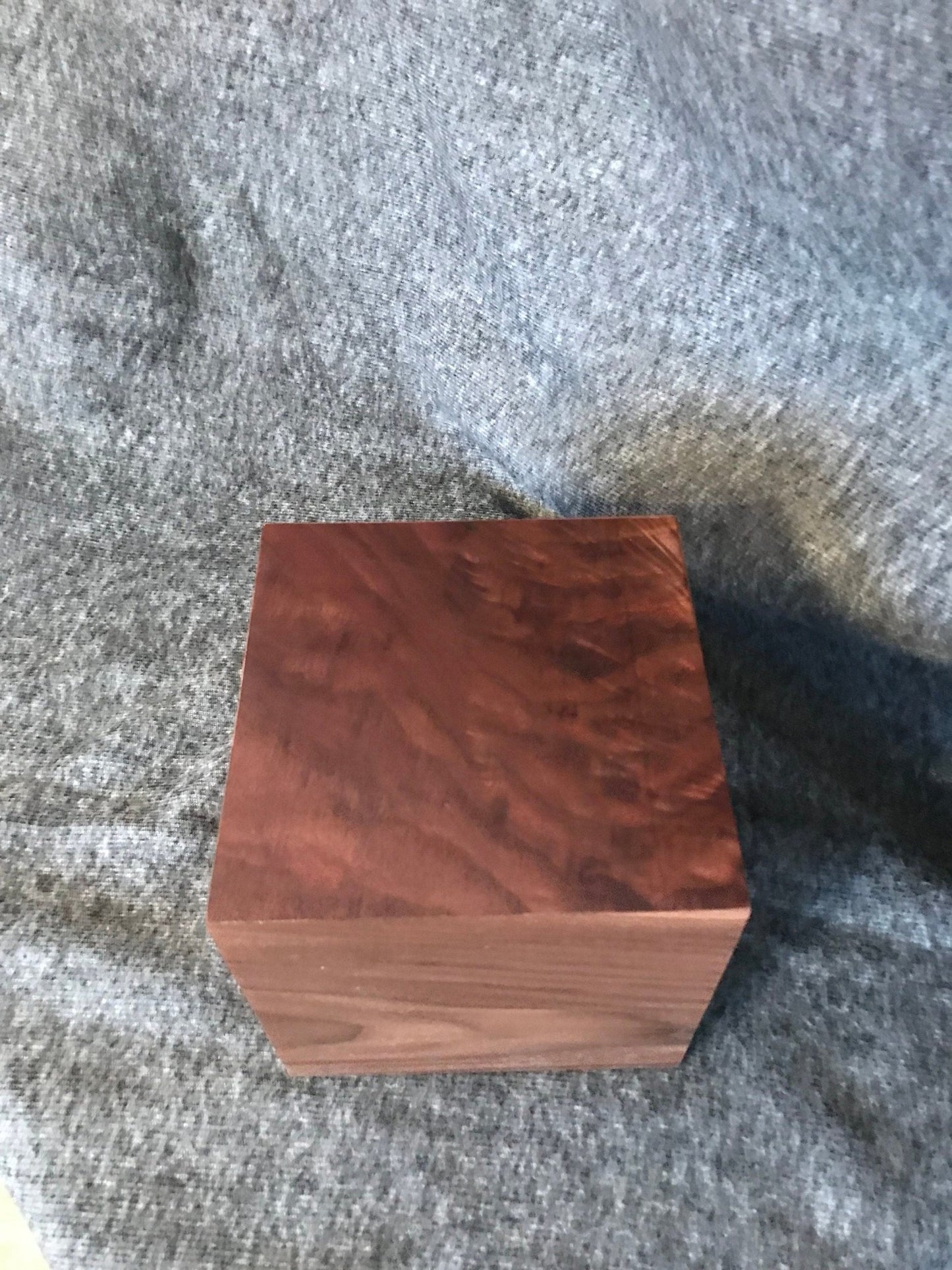 Black Walnut Cremation Urn for Small Human ashes, up to 90 pounds