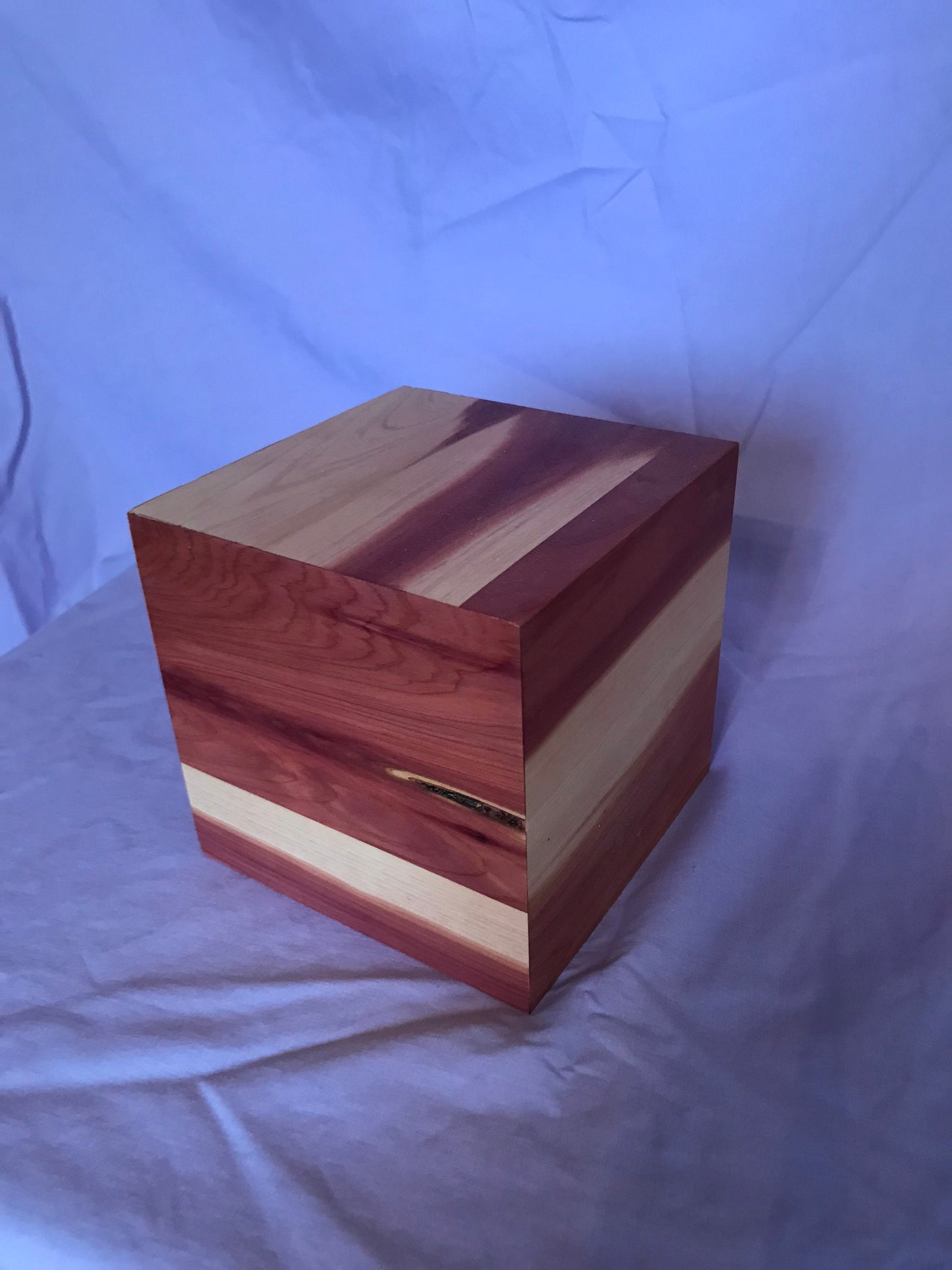 Aromatic Cedar Cremation Urn for ashes, up to 40 pounds