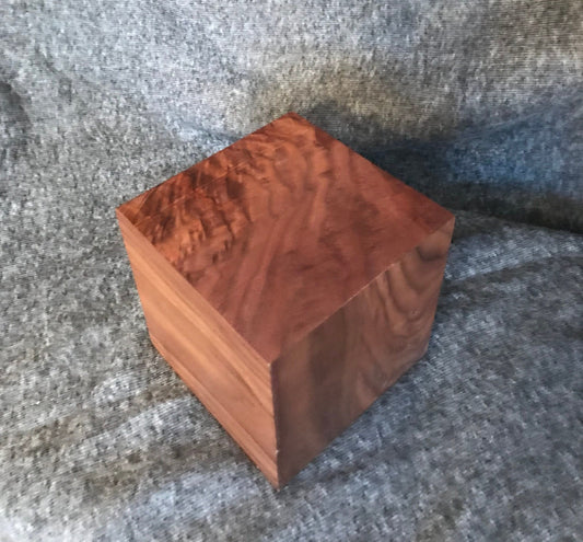 Black Walnut Cremation Urn for Small Human ashes, up to 90 pounds